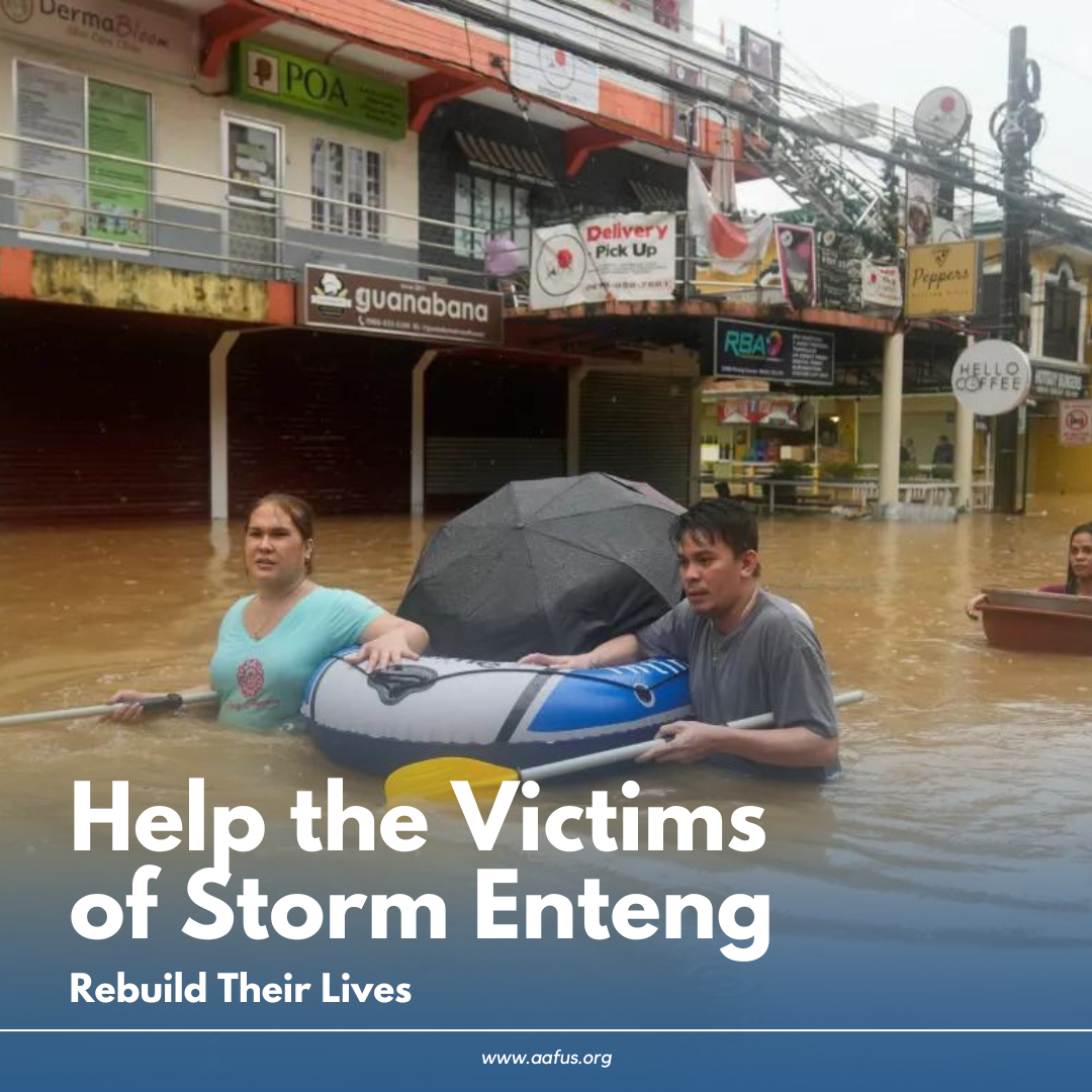 Help the Victims of Tropical Storm Enteng (Yagi) Rebuild Their Lives