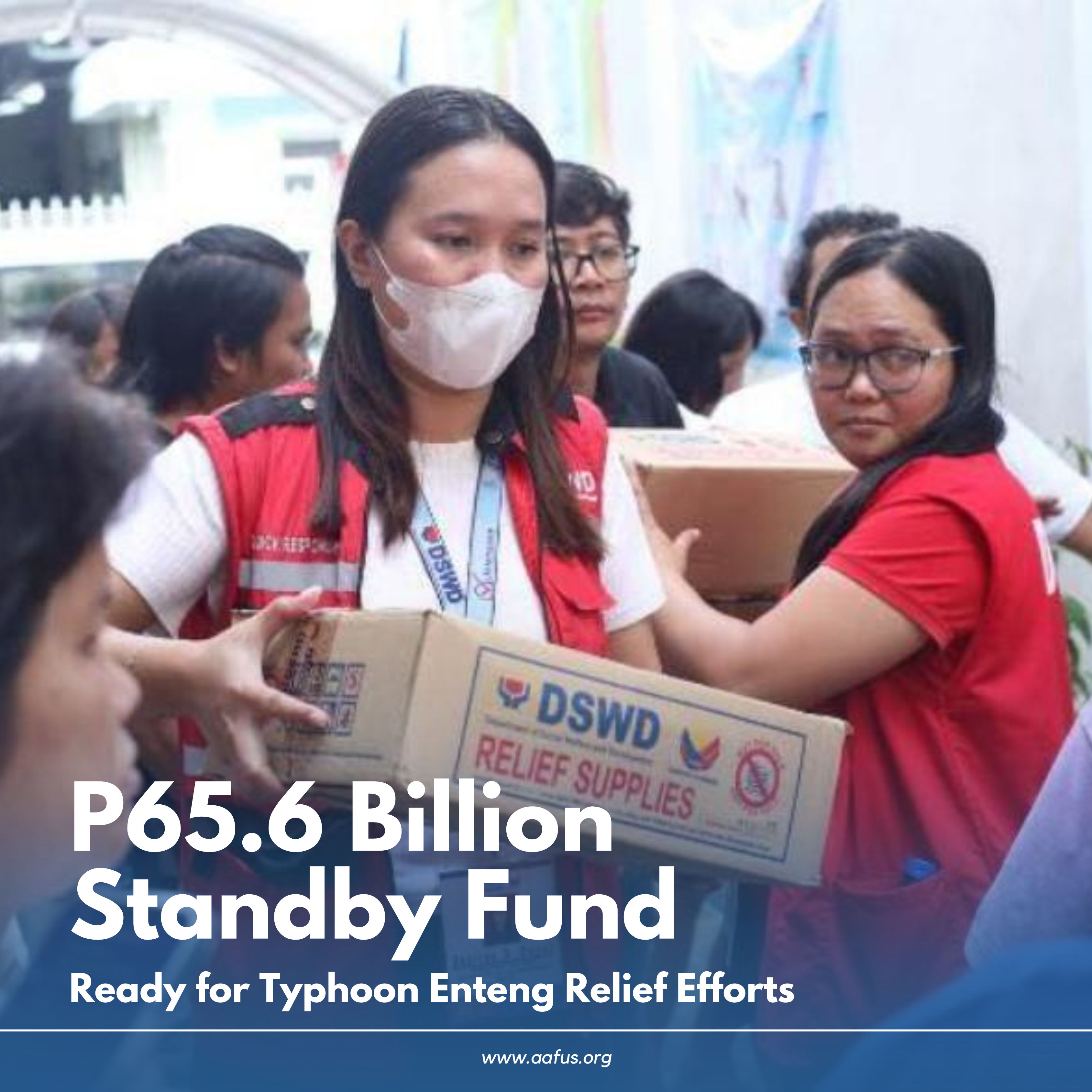 President Marcos: P65.6 Billion Standby Fund Ready for Typhoon Enteng Relief Efforts