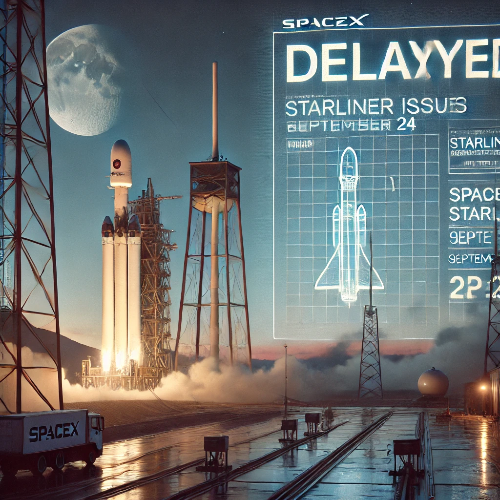 SpaceX Crew-9 Mission Delayed to September 24 Due to Starliner Issues